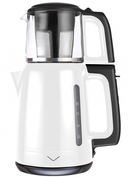 Vestel Sefa 2100 B Çay Makinesi (Beyaz / Siyah)