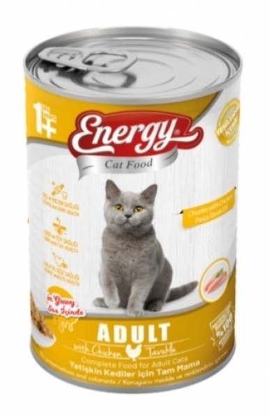 Energy Cat Food Tavuklu Yetişkin 400 gr Kedi Maması