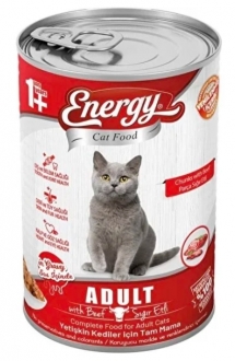 Energy Cat Food Sığır Etli Yetişkin 400 gr Kedi Maması