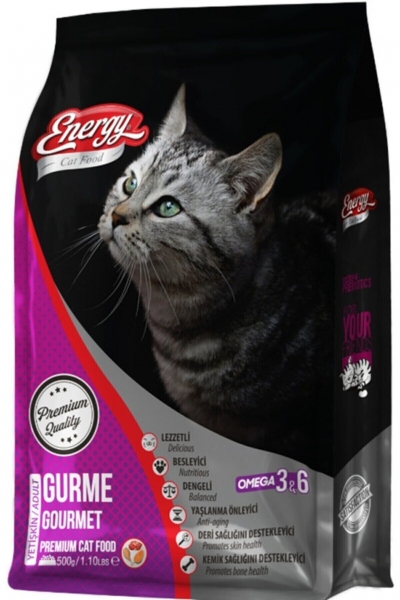 Energy Cat Food Gurme Yetişkin 500 gr Kedi Maması