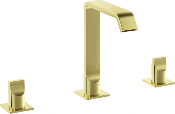 VitrA Suit A4278474 Lavabo Bataryası (Altın)