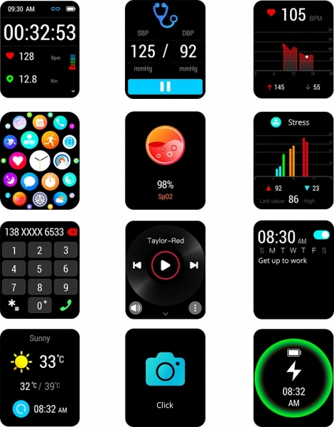FitWatch FXS 3 Akıllı Saat