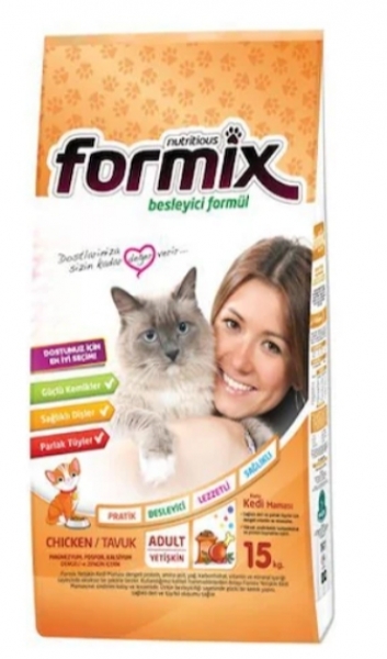 Formix Tavuklu Yetişkin 15 kg Kedi Maması