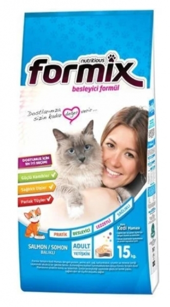 Formix Somonlu Yetişkin 15 kg Kedi Maması