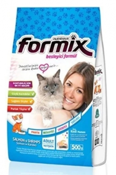 Formix Somonlu Yetişkin 500 gr Kedi Maması
