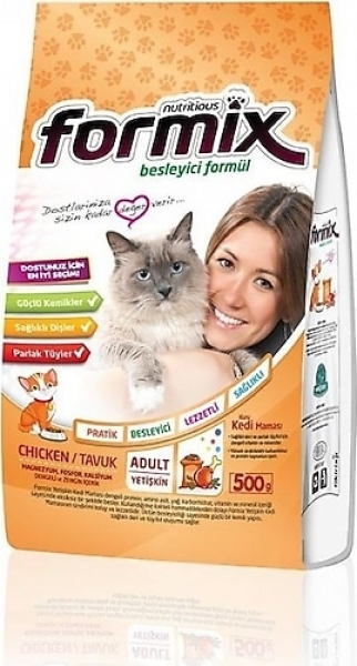 Formix Tavuklu Yetişkin 500 gr Kedi Maması