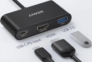 Anker PowerExpand 3in1 USB-C Dönüştürücü