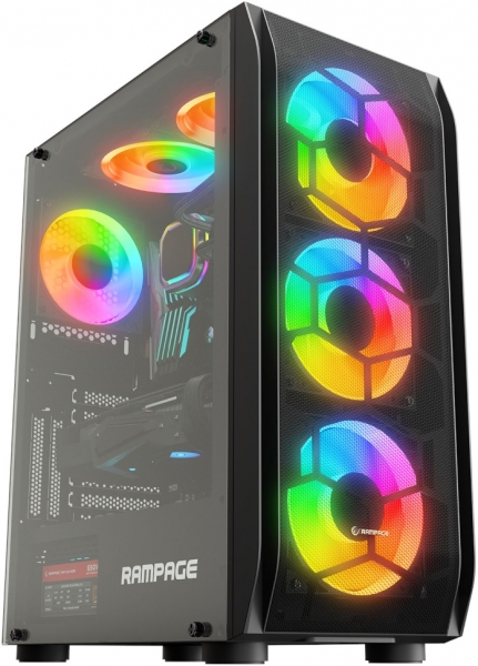 Rampage Hollow 650W Bilgisayar Kasası