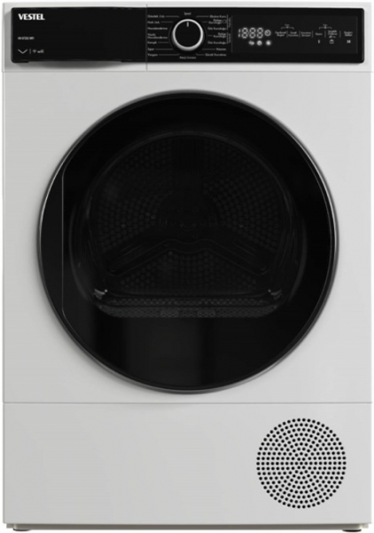 Vestel KM 87202 WIFI Isı Pompalı Kurutma Makinesi