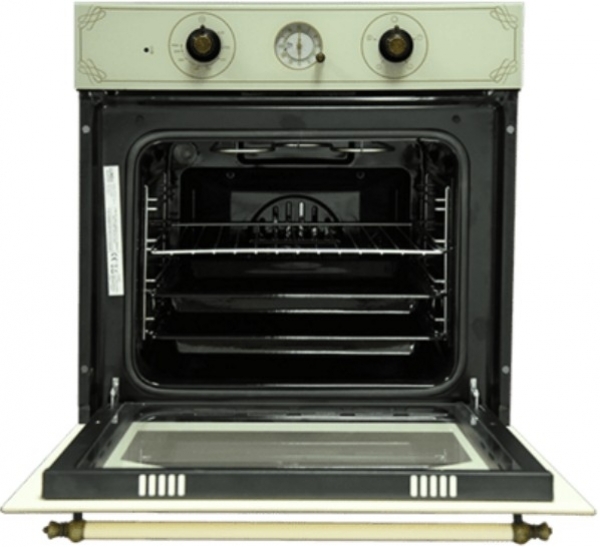 Luxell B66-SF3 AT Rustik Bej Cam Ankastre Fırın