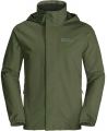 Jack Wolfskin Stormy Point 2L Greenwood (1111142-4129) Erkek Yağmurluk