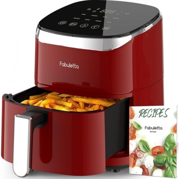 Fabuletta 4.2QT Air Fryer Fritöz (Kırmızı)