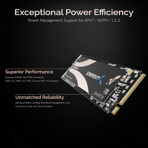 Sabrent Rocket NVMe 4.0 SSD