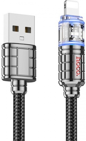 Hoco Crystal U122 USB to Lightning Şarj Kablosu