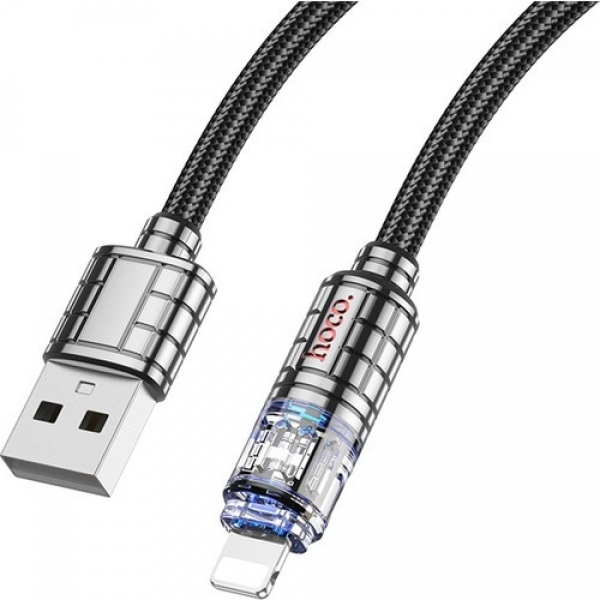 Hoco Crystal U122 USB to Lightning Şarj Kablosu