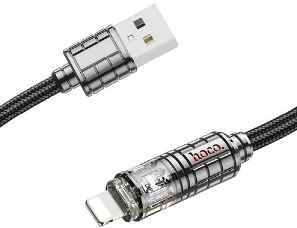 Hoco Crystal U122 USB to Lightning Şarj Kablosu