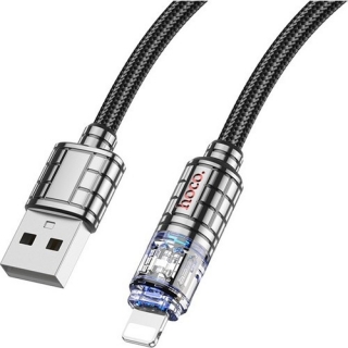Hoco Crystal U122 USB to Lightning Şarj Kablosu