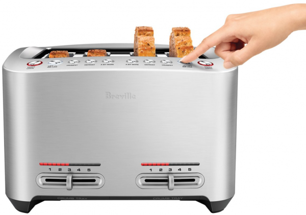 Breville BTA845BSS Ekmek Kızartma Makinesi (2000 W)