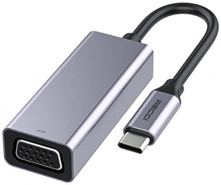 Recci RH12 VGA to Type-C Dönüştürücü