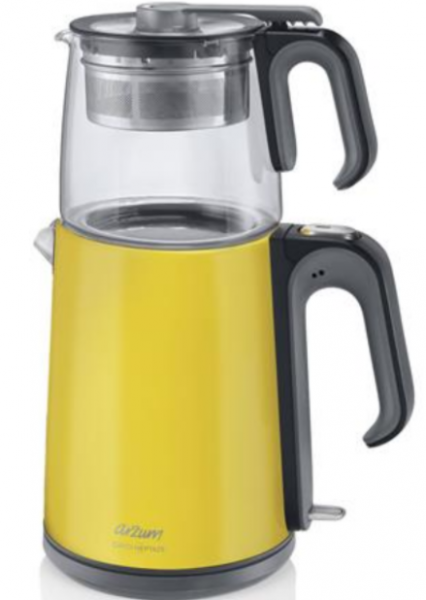 Arzum AR3027 Çaycı Heptaze Çay Makinesi (Sarı)