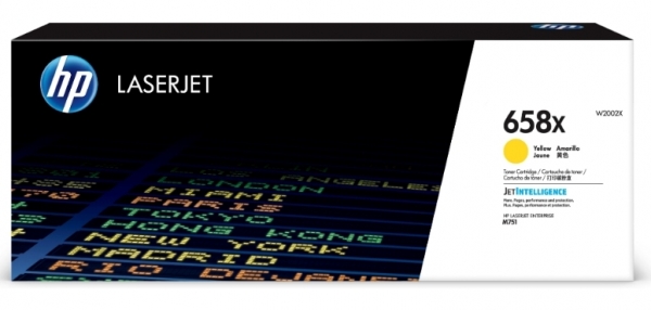 HP 658X Toner (Sarı)