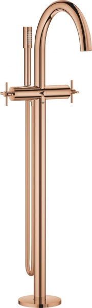 Grohe Atrio 25044DA3 Küvet Bataryası (Bakır)