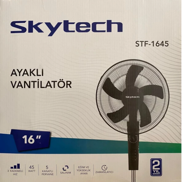 Skytech STF-1645 Ayaklı Vantilatör
