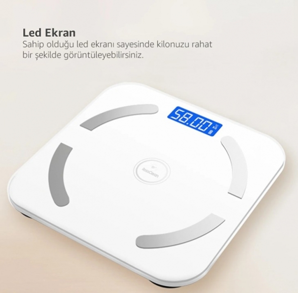 RossClean Smart Life Dijital Banyo Tartısı