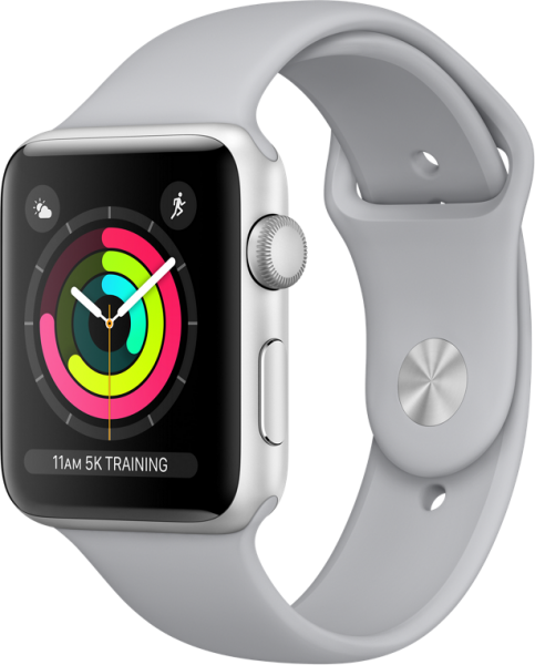 Apple Watch Series 3 38mm Alüminyum Kasa ve Spor Kordon Akıllı Saat