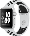 Apple Watch Nike+ Series 3 GPS (38 mm) Gümüş Rengi Alüminyum Kasa ve Saf Platin/Siyah Nike Spor Kordon resim