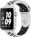 Apple Watch Nike+ Series 3 GPS (42 mm) Gümüş Rengi Alüminyum Kasa ve Saf Platin/Siyah Nike Spor Kordon resim