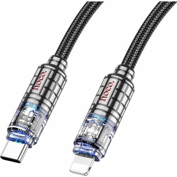 Hoco Crystal U122 27W Type-C to Lightning Şarj Kablosu