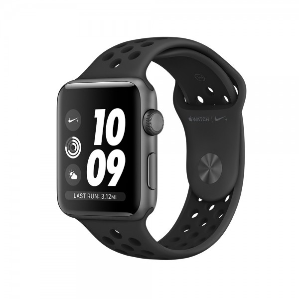 Apple Watch Nike+ Series 3 GPS (38 mm) Uzay Grisi Alüminyum Kasa ve Antrasit/Siyah Nike Spor Kordon Akıllı Saat