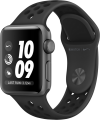 Apple Watch Nike+ Series 3 GPS (38 mm) Uzay Grisi Alüminyum Kasa ve Antrasit/Siyah Nike Spor Kordon resim