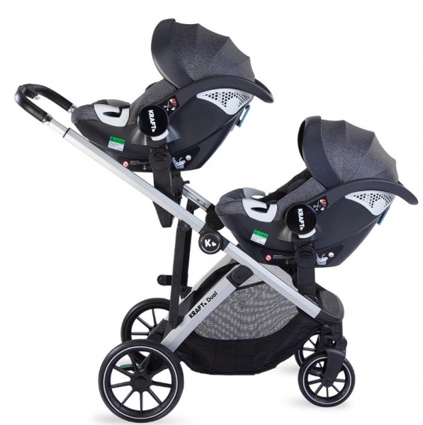 Kraft Dual İkiz Travel Sistem Bebek Arabası