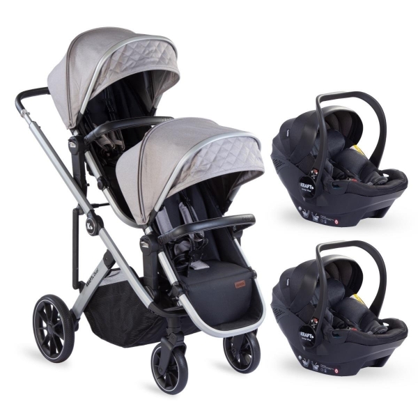 Kraft Dual İkiz Travel Sistem Bebek Arabası