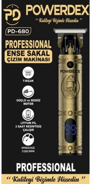 PowerDex PD-680 Sakal Kesme Makinesi