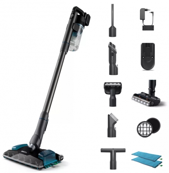 Philips XC8057_01 Aqua Plus Şarjlı Süpürge
