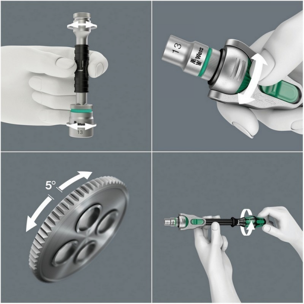 Wera Zyklop Speed 8100 SA SC2 Lokma Takımı