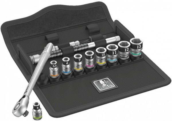 Wera Zyklop Metal 8100 SA12 HF Lokma Takımı