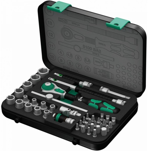 Wera Zyklop Speed 8100 SA2 Lokma Takımı