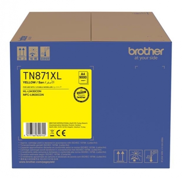 Brother TN871XLY Toner (Sarı)