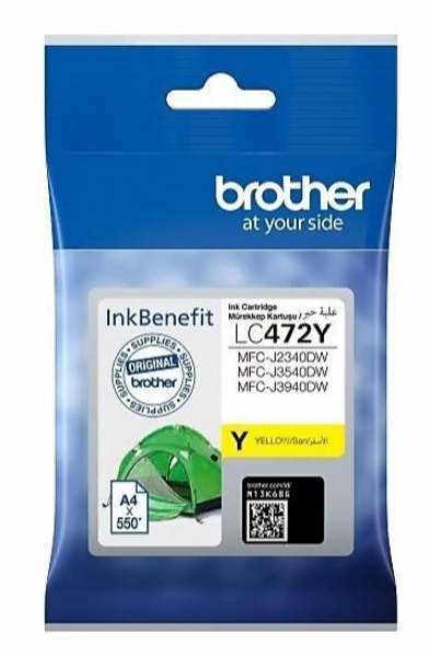 Brother LC472Y Kartuş (Sarı)