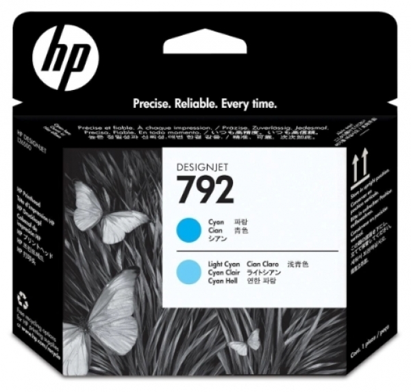 HP 792 Kartuş (Mavi / Açık Mavi)
