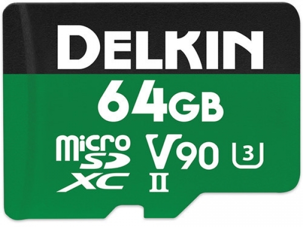 Delkin Devices Power UHS-II V90 microSD (64 GB)