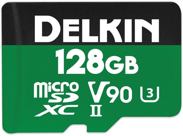 Delkin Devices Power UHS-II V90 microSD (128 GB)