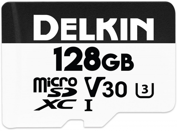 Delkin Devices Hyperspeed UHS-I V30 microSD (128 GB)