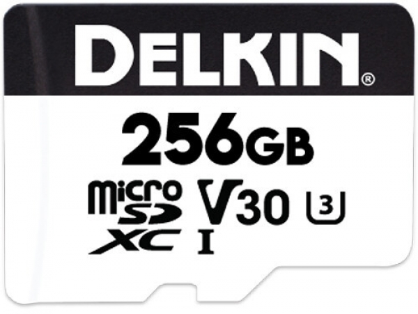 Delkin Devices Hyperspeed UHS-I V30 microSD (256 GB)