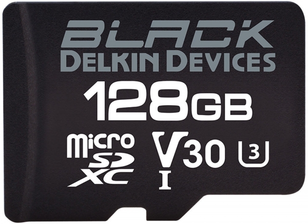Delkin Devices Black UHS-I V30 microSD (128 GB)