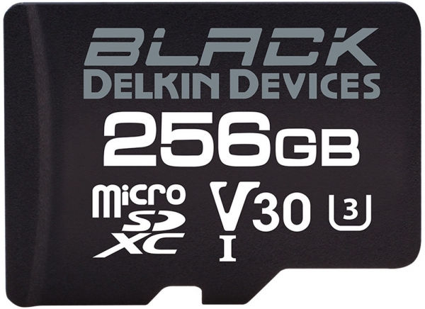 Delkin Devices Black UHS-I V30 microSD (256 GB)